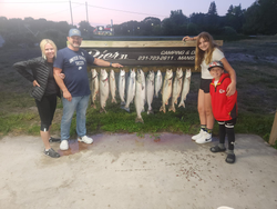 Catch Big Salmon in Lake Michigan!